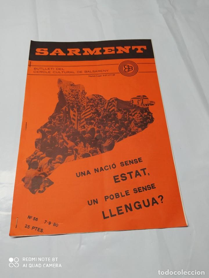 Collection Magazines and Newspapers: sarment balsareny 1980