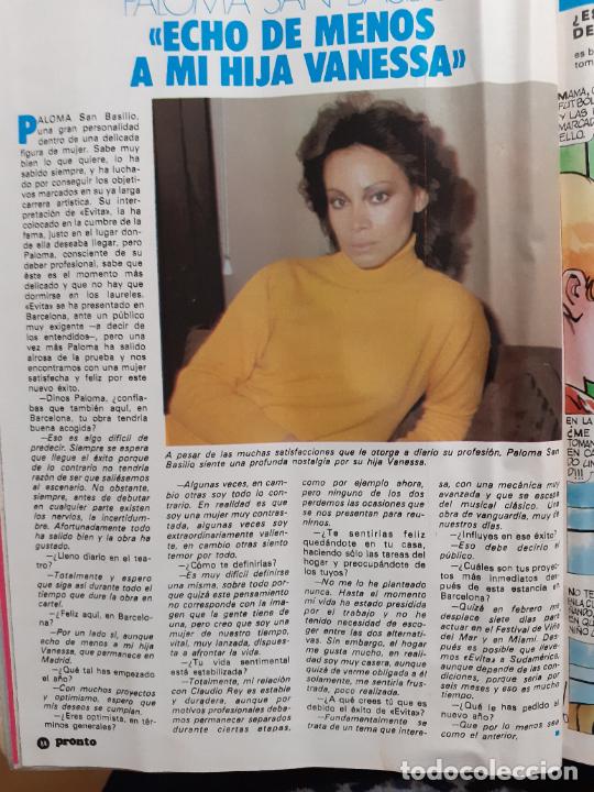 Coleccionismo de Revistas y Peri&oacute;dicos: PALOMA SAN BASILIO