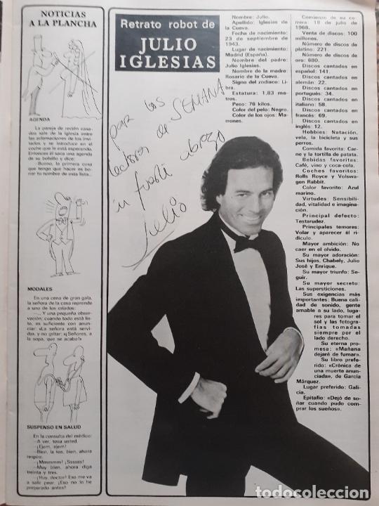 Coleccionismo de Revistas y Peri&oacute;dicos: JULIO IGLESIAS