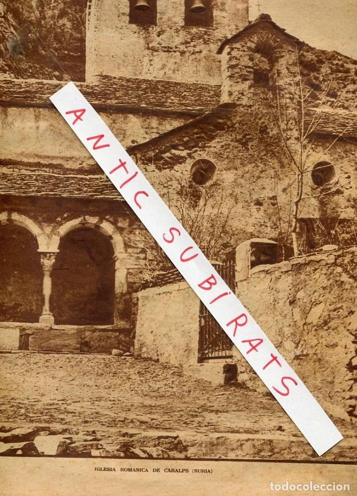 Coleccionismo de revistas y peri&oacute;dicos: PERIODICO 1932 IGLESIA DE NURIA CARALPS QUERALPS NATEL LLOPIS CLUB NAUTICO DE IBIZA HOSPITAL CLINIC