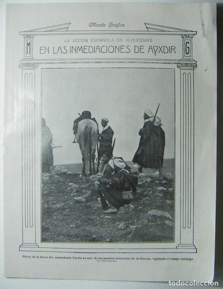 Coleccionismo de Revistas y Peri&oacute;dicos: Paginas centrales de Mundo Grafico