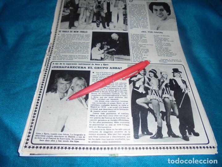 Coleccionismo de Revistas y Peri&oacute;dicos: RECORTE : &iquest;DESAPARECE EL GRUPO ABBA?. SEMANA, FBRERO 1979 (#)
