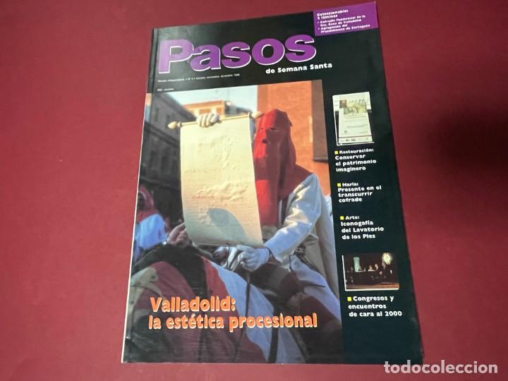 Coleccionismo de Revistas y Peri&oacute;dicos: REVISTA PASOS DE SEMANA SANTA N&ordm; 4 MACARENA HELL&Iacute;IN CARTAGENA GREGORIO HERNANDEZ NAVARRO ANICETO MAR