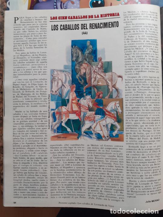 Coleccionismo de Revistas y Peri&oacute;dicos: LOS CIEN CABALLOS DE LA HISTORIA LOS CABALLOS DEL RENACIMIENTO (44)