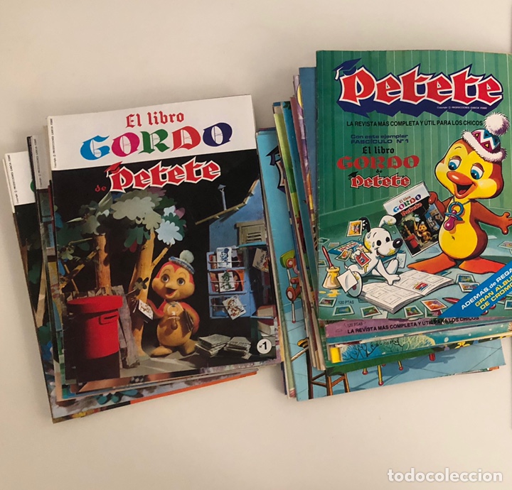 Coleccionismo de Revistas y Peri&oacute;dicos: Lote 23 numeros Revista Petete y fasciculos El Libro Gordo de Petete num 1 a 23 1982