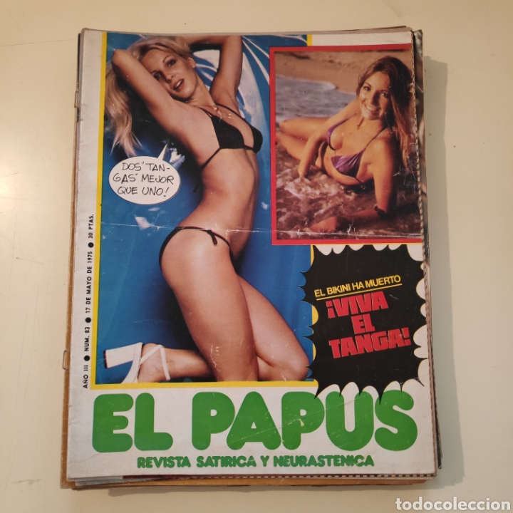 Coleccionismo de Revistas y Peri&oacute;dicos: NT EL PAPUS N&deg; 83 1975 EL BIKINI HA MUERTO VIVA EL TANGA