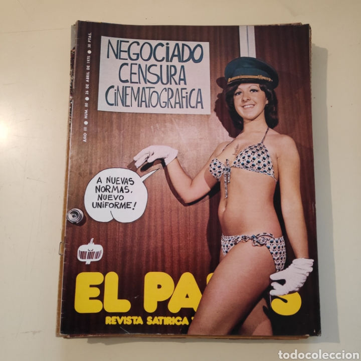 Coleccionismo de Revistas y Peri&oacute;dicos: NT EL PAPUS N&deg; 80 1975 NEGOCIADO CENSURA CINEMATOGRAFICA