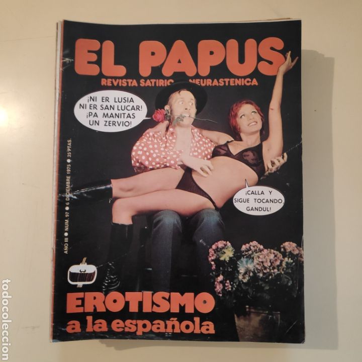 Coleccionismo de Revistas y Peri&oacute;dicos: NT EL PAPUS N&deg; 97 1975 EROTISMO A LA ESPA&Ntilde;OLA