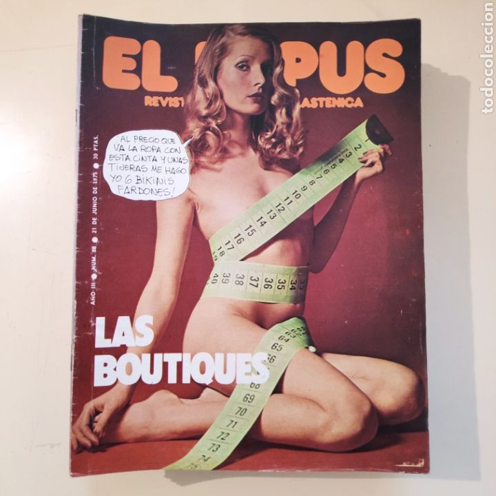 Coleccionismo de Revistas y Peri&oacute;dicos: NT EL PAPUS N&deg; 88 1975 LAS BOUTIQUES