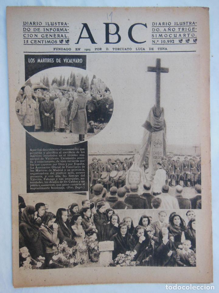 Coleccionismo de Revistas y Peri&oacute;dicos: ABC Diario Ilustrado. 19 de mayo 1941. Segunda Guerra Mundial