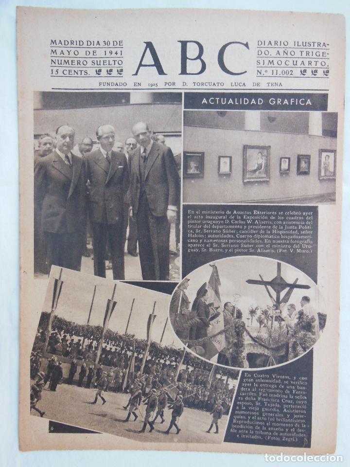 Coleccionismo de Revistas y Peri&oacute;dicos: ABC Diario Ilustrado. 30 de mayo 1941. Segunda Guerra Mundial