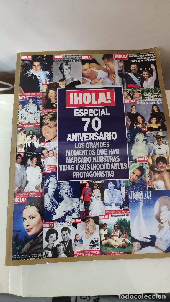 Coleccionismo de revistas y peri&oacute;dicos: Revista Hola Especial 70 Aniversario