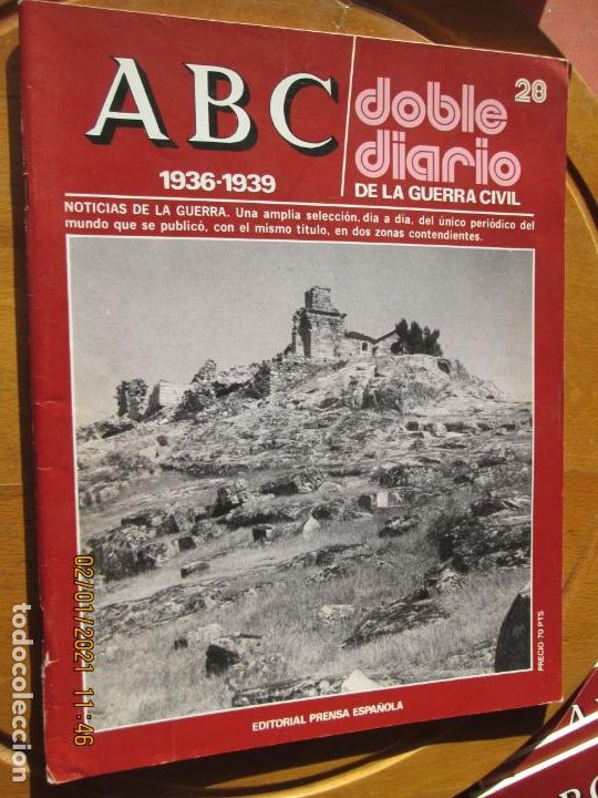 Coleccionismo de Revistas y Peri&oacute;dicos: ABC DOBLE DIARIO DE LA GUERRA CIVIL 1936-1939 N&ordm; 28