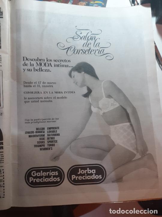 Coleccionismo de revistas y peri&oacute;dicos: anuncio lenceria salon de la corseteria galerias preciados