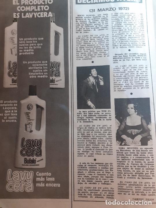 Coleccionismo de Revistas y Peri&oacute;dicos: tom jones sara montiel