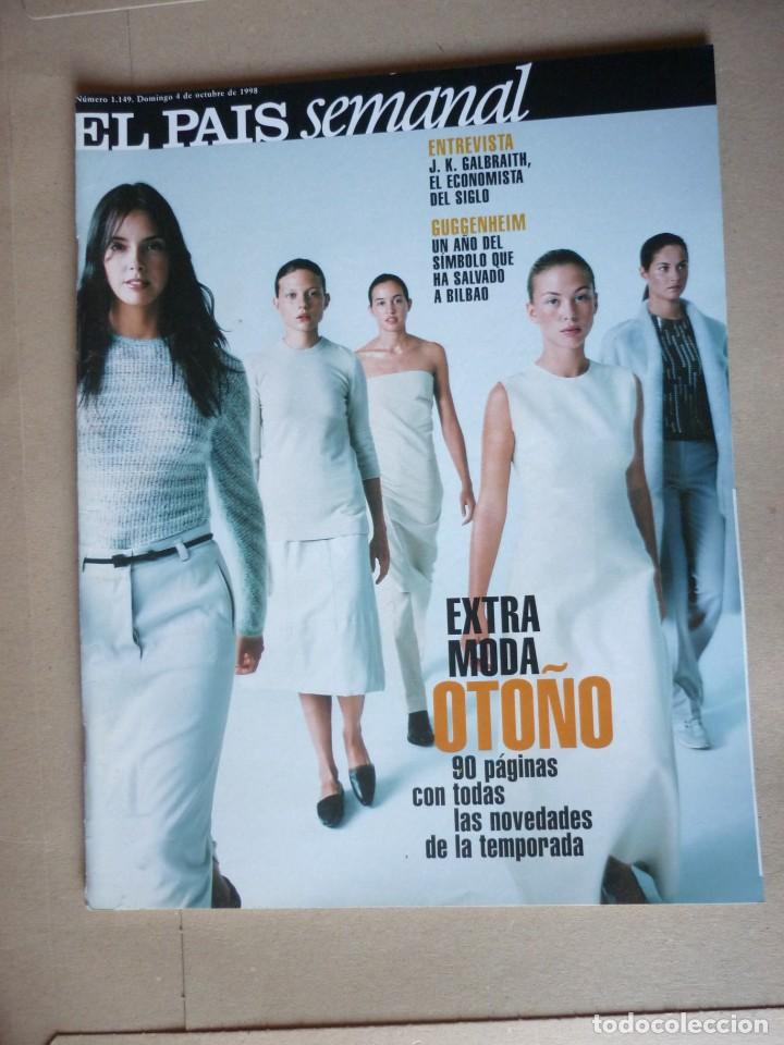 Coleccionismo de Revistas y Peri&oacute;dicos: El pa&iacute;s semanal n&ordm; 1149 - octubre 1998