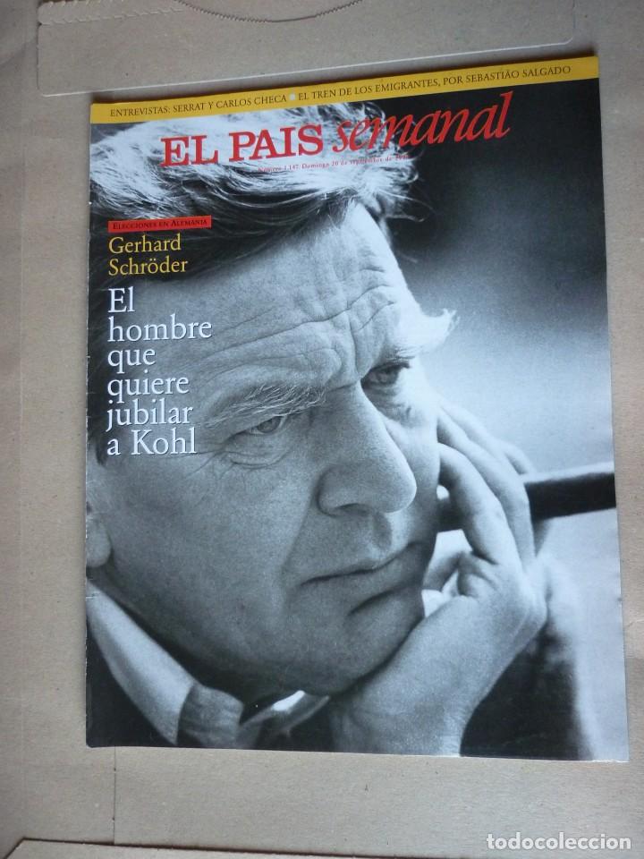 Coleccionismo de Revistas y Peri&oacute;dicos: El pa&iacute;s semanal n&ordm; 1147 - septiembre 1998