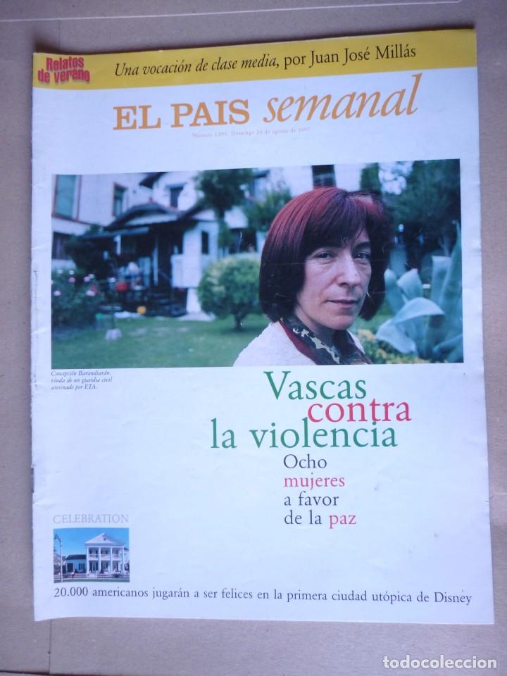 Coleccionismo de Revistas y Peri&oacute;dicos: El pa&iacute;s semanal n&ordm; 1091 - agosto 1997