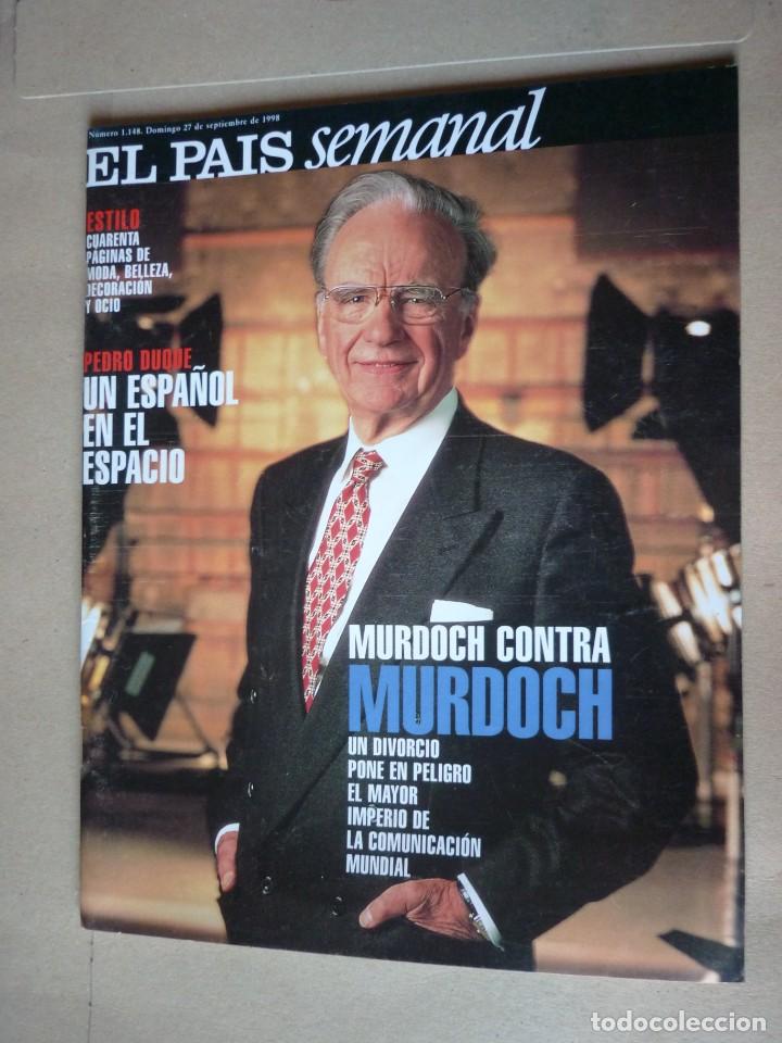 Coleccionismo de Revistas y Peri&oacute;dicos: El pa&iacute;s semanal n&ordm; 1148 - septiembre 1998