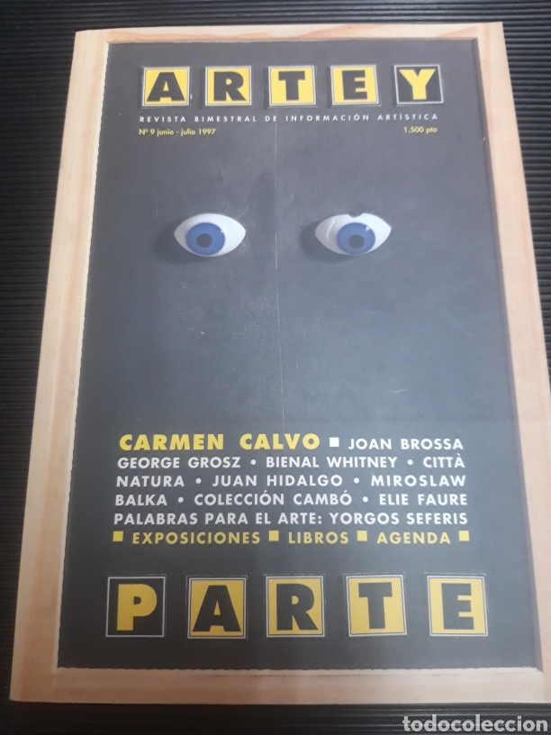 Coleccionismo de Revistas y Peri&oacute;dicos: Revista Arte y Parte n&uacute;mero 9/ 1997 Carmen Calvo, Joan Brossa, Grosz, Juan Hidalgo Bienal Whitney