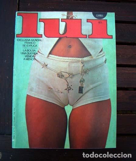 Coleccionismo de revistas y peri&oacute;dicos: Revista LUI N&ordm; 9 / FRANCISCO GRANCO, MUSICA ORGASMICA, CHICAS ...