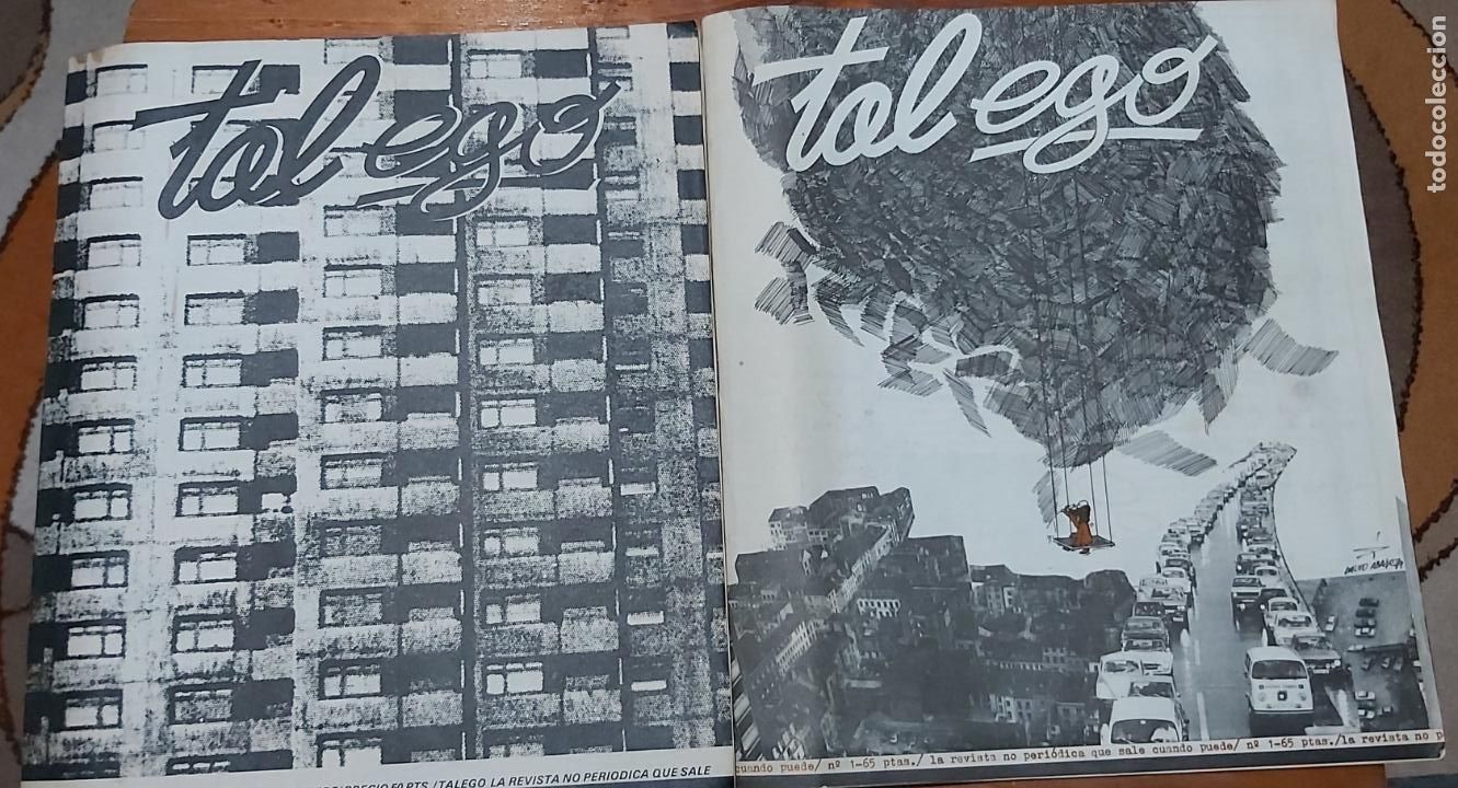 Sammeln von Zeitschriften und Zeitungen: Tal ego revista N- 0 y N- 1 Bilbao a&ntilde;os 80
