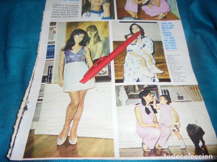 Collection Magazines and Newspapers: RECORTE : NURIA TORRAY CON SU HIJA. SEMANA, MAYO 1970(#)