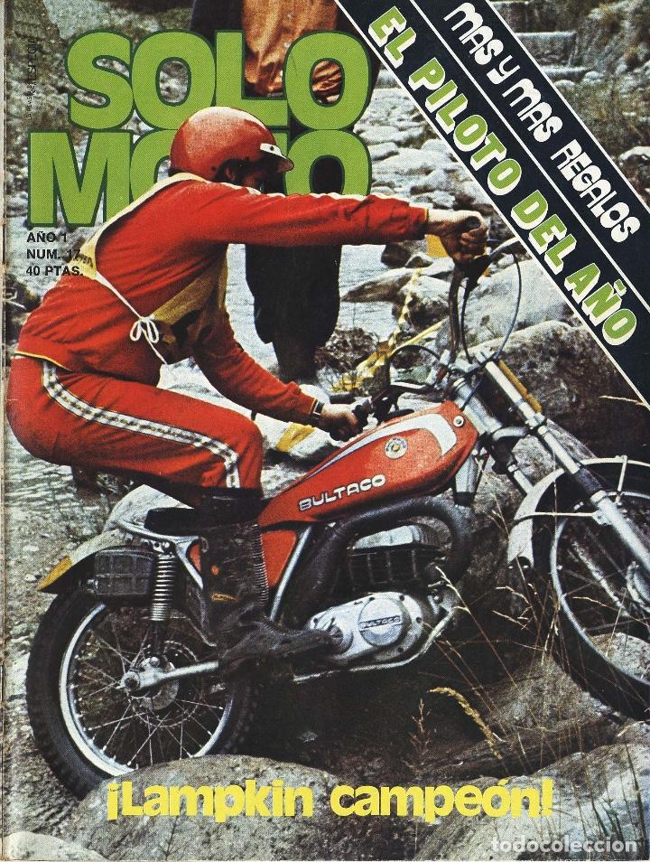 Coleccionismo de Revistas y Peri&oacute;dicos: Revistas Solo Moto n&ordm; 17, 19 y 64 (1975 y 1976)