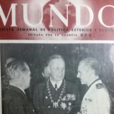 Coleccionismo de Revistas y Periódicos: REVISTA SEMANAL MUNDO AGENCIA EFE N21 1940. Lote 239923195