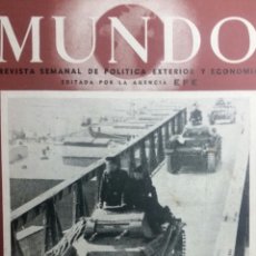 Coleccionismo de Revistas y Periódicos: REVISTA SEMANAL MUNDO AGENCIA EFE N 46 DE 1941. Lote 239924515