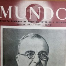 Coleccionismo de Revistas y Periódicos: REVISTA SEMANAL MUNDO AGENCIA EFE N 40 DE 1941. Lote 239924840