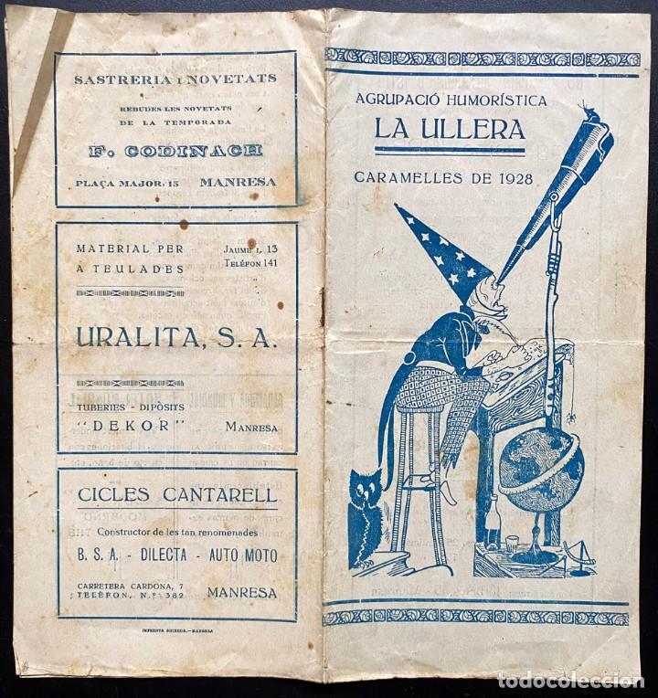 Collection Magazines and Newspapers: Agrupaci&oacute; humor&iacute;stica LA ULLERA - 1928