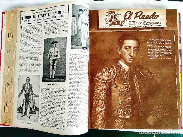 Coleccionismo de revistas y peri&oacute;dicos: 1950 SEGUNDO SEMESTRE - REVISTA TAURINA EL RUEDO