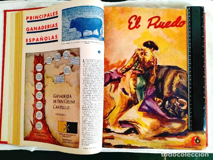 Coleccionismo de revistas y peri&oacute;dicos: 1959 PRIMER SEMESTRE COMPLETO - REVISTA TAURINA EL RUEDO