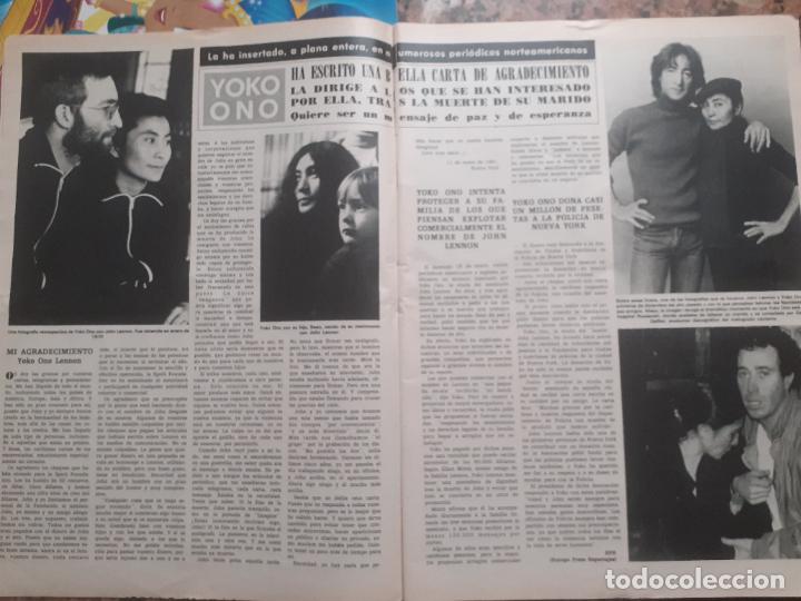 Coleccionismo de Revistas y Peri&oacute;dicos: YOKO ONO JOHN LENNON LOS BEATLES