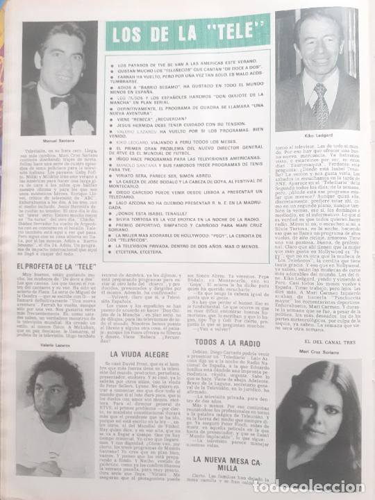 Collection Magazines and Newspapers: VALERIO LAZAROV MARICRUZ SORIANO MANOLO SANTANA KIKO LEDGARD