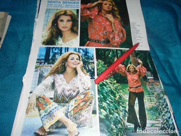 Collezionismo di Riviste e Giornali: RECORTE : SENTA BERGER. SEMANA, ENERO 1970 (#)