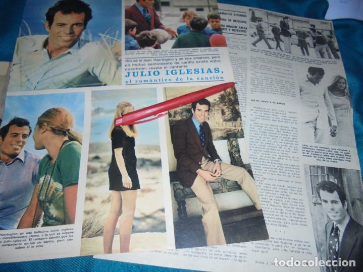 Coleccionismo de Revistas y Peri&oacute;dicos: RECORTE : JULIO IGLESIAS Y JEAN HARRINGTON. SEMANA, ENERO 1970 (#)