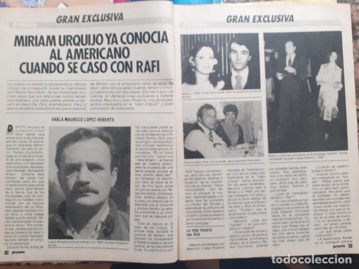 Sammeln von Zeitschriften und Zeitungen: miriam urquijo mirian el caso de los urquijo asesinato de los marqueses