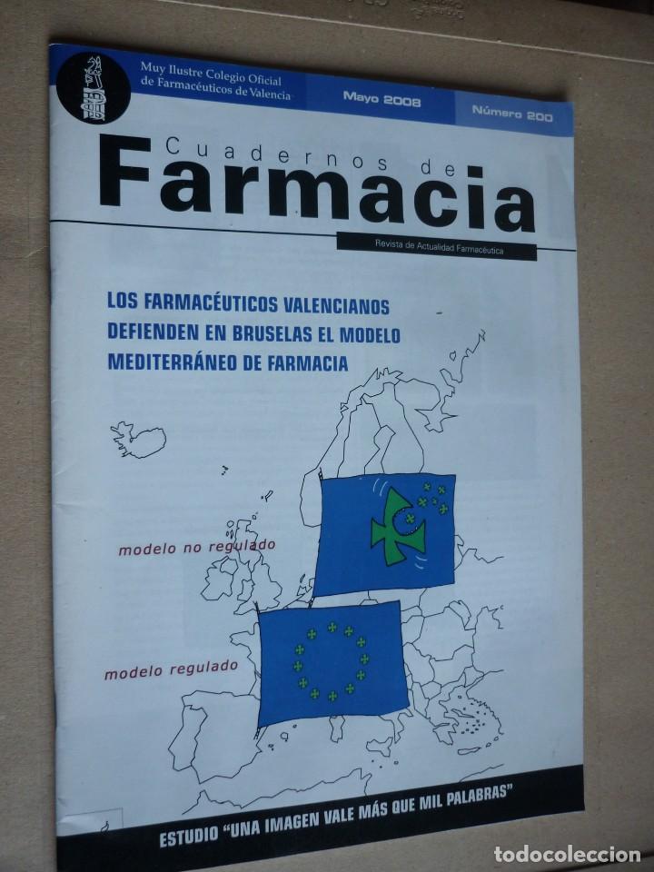 Collezionismo di Riviste e Giornali: Cuadernos de farmacia - n&ordm; 200 - mayo 2008 - M.I. Colegio oficial de farmac&eacute;uticos de Valencia