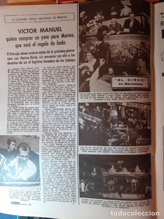 Colecionismo de Revistas e Jornais: VICTOR MANUEL DE SABOYA CLAUDIA CARDINALE JOHN WAYNE SAMUEL BRONSTON