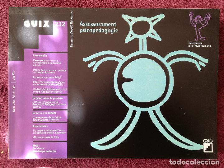 Coleccionismo de revistas y peri&oacute;dicos: REVISTA GUIX 232 ASSESSORAMENT PEDAGOGIC - PROJECTE CURRICULAR CENTRE - MAPES CONCEPTUALS