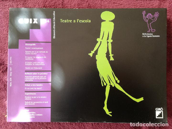 Coleccionismo de revistas y peri&oacute;dicos: REVISTA GUIX 234 TEATRE A L'ESCOLA - CONVIVENCIA - TREBALL GEOMETRIA- PEDIDO MINIMO 7&euro;