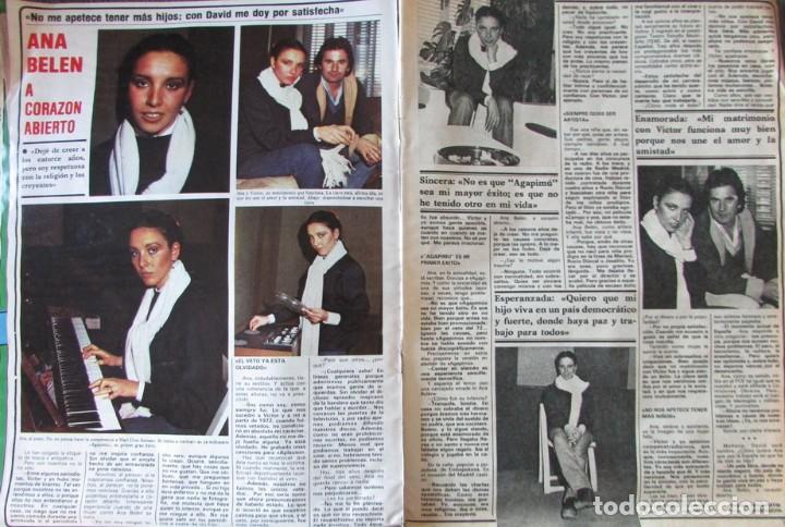 Coleccionismo de Revistas y Peri&oacute;dicos: RECORTE REVISTA SEMANA N.&ordm; 2094 1980 ANA BELEN