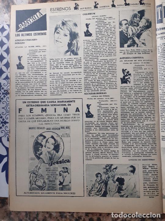 Coleccionismo de Revistas y Peri&oacute;dicos: PATTY DUKE INGASWENSON SOFIA LOREN SOPHIA ANGIE DICKINSON MAURICE CHEVALIER