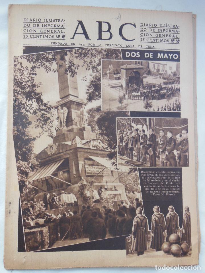 Coleccionismo de Revistas y Peri&oacute;dicos: ABC Diario Ilustrado, 4 de mayo 1942. Segunda Guerra Mundial