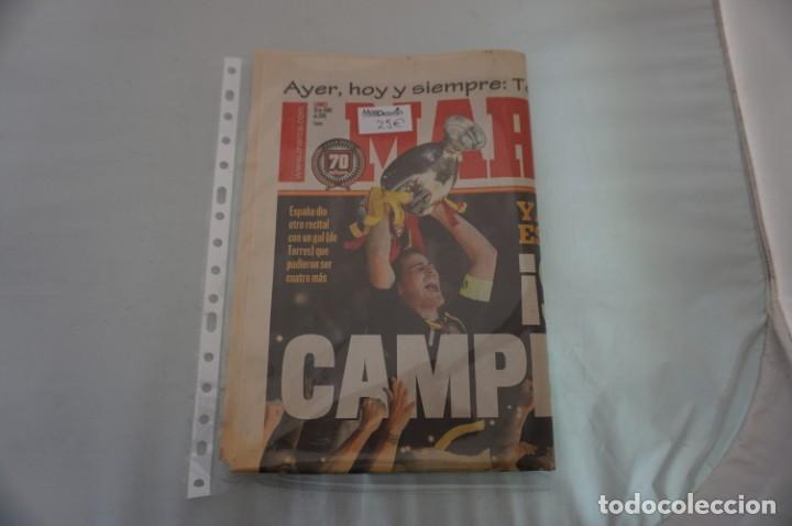 Coleccionismo de revistas y peri&oacute;dicos: DIARIO MARCA - SOMOS CAMPEONES - 30 JUNIO 2008 - ESTADO EXCELENTE