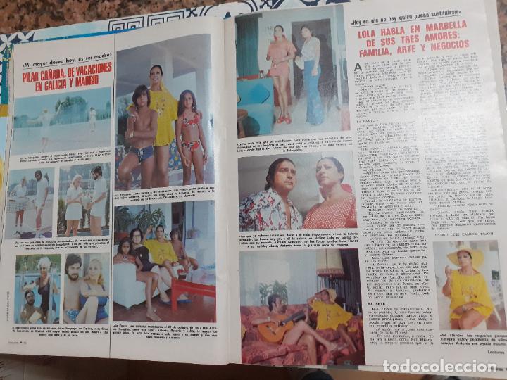 Coleccionismo de Revistas y Peri&oacute;dicos: MARBELLA LAS VACACIONES DE LA FAMILIA FLORES LOLA FLORES ANTONIO LOLITA ROSARIO EL PESCAILLA