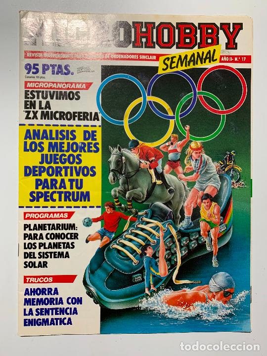 Coleccionismo de Revistas y Peri&oacute;dicos: revista micro hobby microhobby a&ntilde;o 1 n&ordm; 17