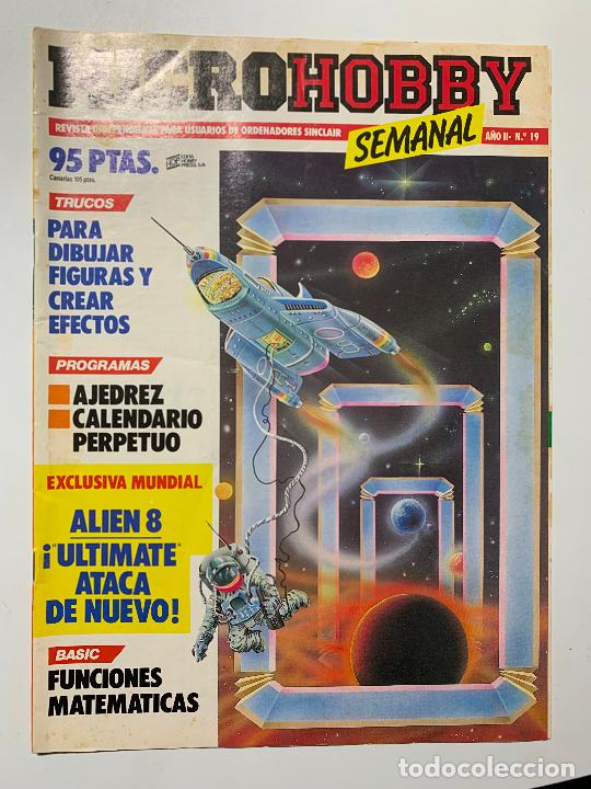 Coleccionismo de Revistas y Peri&oacute;dicos: revista micro hobby microhobby a&ntilde;o II n&ordm; 19